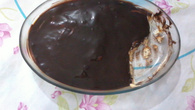 Pavê de laranja e ganache de chocolate