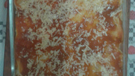 Arroz à parmegiana de forno