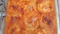 Lasanha de macarrão ninho