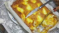 Bolo de milho com requeijão cremoso