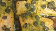 Salmão com alcaparras e mostarda