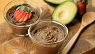 Mousse de chocolate vegano