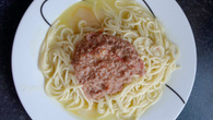 Espaguete com carne (simples, gostoso e rápido)