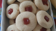 Biscoitos de leite condensado com coco