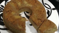 Bolo saudável de banana e maçã