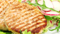 Hambúrguer de frango funcional