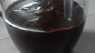 Chocolate quente com barra de chocolate