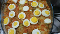 Bacalhau desfiado