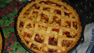 Torta de cebola com  bacon - Quiche Lorraine