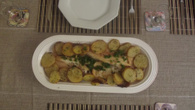 Filé de pescada ao forno