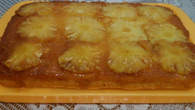Torta invertida de abacaxi