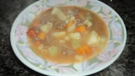 Sopa deliciosa de legumes