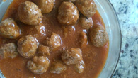 Almôndega de carne moída tradicional