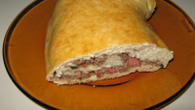 Enroladão de carne moída
