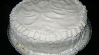 Creme branco para recheio e cobertura de bolo