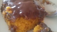 Bolo de cenoura com cobertura de brigadeiro