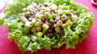 Salada de chuchu do Vagner