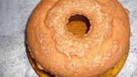 Bolo de refrigerante de laranja
