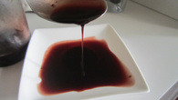 Redução de vinho