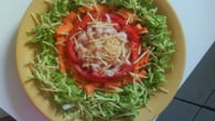 Salada crocante