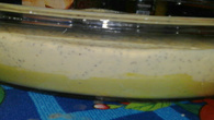 Mousse de abacate com maracujá