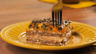 Pavê de maracujá com chocolate 