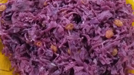 Repolho roxo com maçã (apfelrotkohl)
