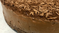 Cheesecake de chocolate