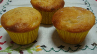 Muffins de iogurte, banana e canela