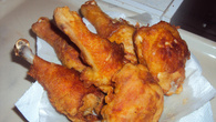 Coxas de frango crocantes