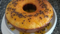 Bolo de maracujá (sem lactose, sem soja)