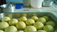 Falso pão de queijo (sem leite e sem queijo)