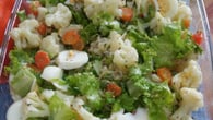 Salada de couve-flor na panela de pressão