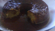 Pudim de passas e/ou  frutas cristalizadas