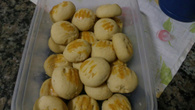 Salgadinho de queijo ralado (desmancha na boca)