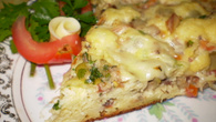 Torta -Pizza rápida de sardinha