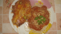 Filé a parmegiana brasileirinha