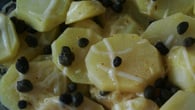 Batata no forno com alcaparras