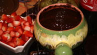 Fondue de chocolate super simples