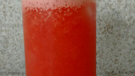 Suco de melancia refrescante
