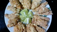 Iscas de frango crocante