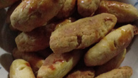 Salgadinho de queijo de forno