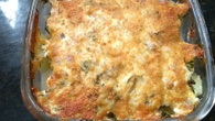 Filé de tilápia com batata no forno