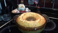 Bolo light de queijadinha