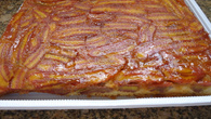 Bolo de bananas caramelizadas da Pri