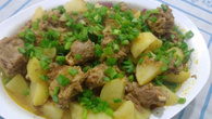 Pescoço de Peru com Batata