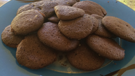 Biscoito de chocolate simples