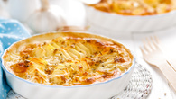 Gratinado de batata com frango