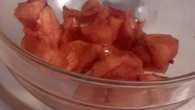 Sobremesa light de maçã com canela