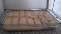 Pavê de biscoito de maizena